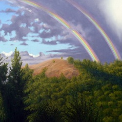 Пазл: Две радуги