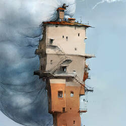 Пазл: На крыше