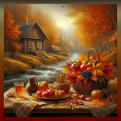 Пазл: Дары осени