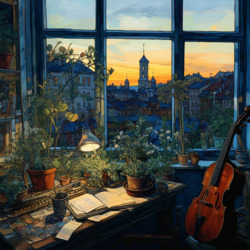 Пазл: Бархатная тишина