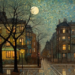 Пазл: Прогулка по ночному городу