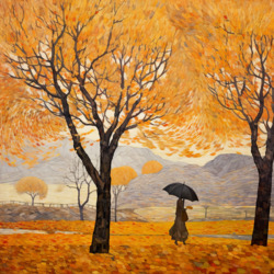 Пазл: Осенняя прогулка