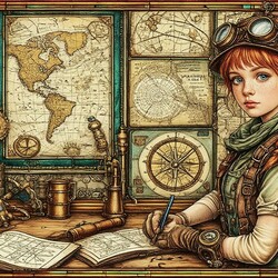 Пазл: Картограф