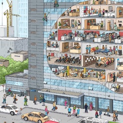 Пазл: В офисе