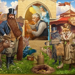 Пазл: Старая сказка