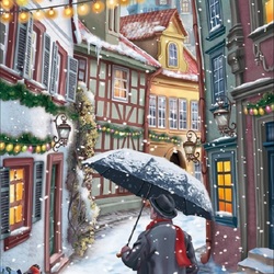 Пазл: Тихая улочка