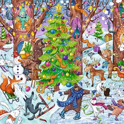 Пазл: Зимние радости