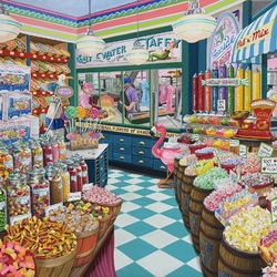 Пазл: Царство карамели