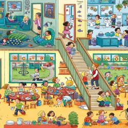 Пазл: Мой детский сад