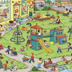 Пазл: Мой детский сад