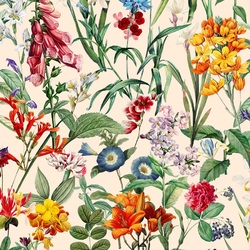 Пазл: Цветочный узор