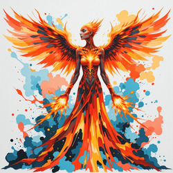 Пазл: Метающая огонь