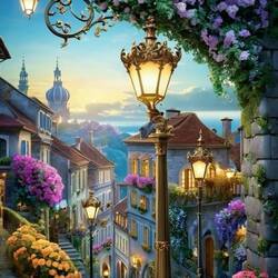 Пазл: Крутая улочка