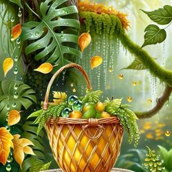 Пазл: Осенняя корзинка