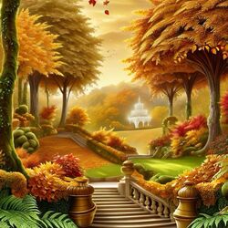 Пазл: Осенний парк