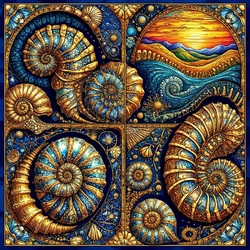 Пазл: Ракушки