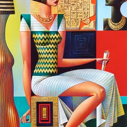 Пазл: Нефертити