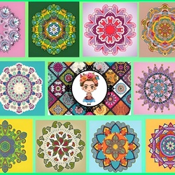 Пазл: Мандалы
