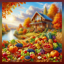 Пазл: Урожай осени