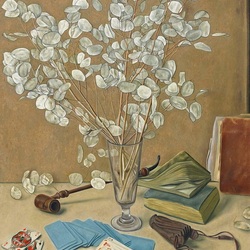 Пазл: Натюрморт с игральными картами