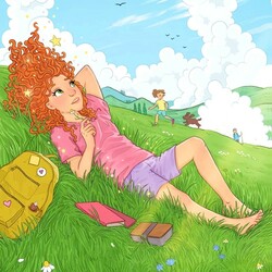 Пазл: На лугу