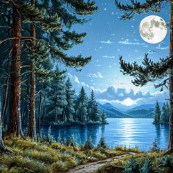 Пазл: Сказочная тайга