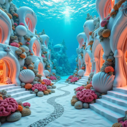 Пазл: Морской город