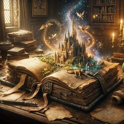 Пазл: Волшебная книга