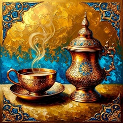 Пазл: Восточный кофе