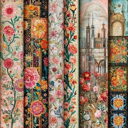 Пазл: Ткани для пэчворка