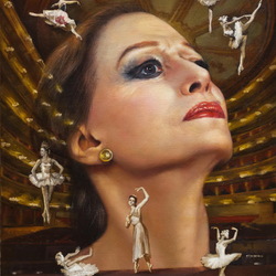 Пазл: Майя Плисецкая