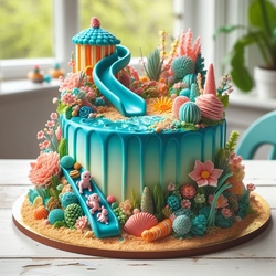 Пазл: Детский торт