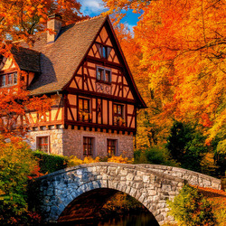 Пазл: Яркие краски осени