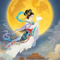 Пазл: Богиня Луны 