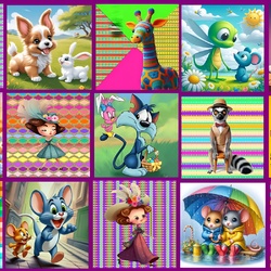 Пазл: Весёлый коллаж