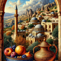 Пазл: Турецкий натюрморт