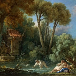 Пазл: Купальщицы