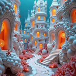 Пазл: Белый город