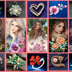Пазл: Драгоценности для красавицы