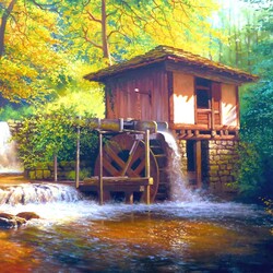 Пазл: Мельница