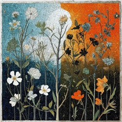 Пазл: Старая мозаика