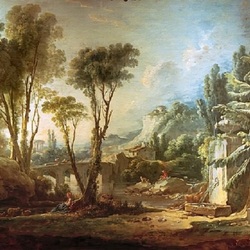 Пазл: Пасторальный пейзаж