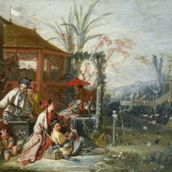 Пазл: Китайская охота