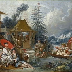 Пазл: Китайская рыбалка