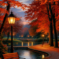 Пазл: Осенний парк