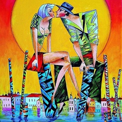 Пазл: Свидание в Венеции