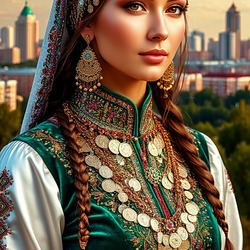 Пазл: Башкирка