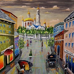 Пазл: Городское утро