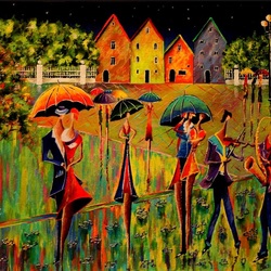 Пазл: Радужный джаз