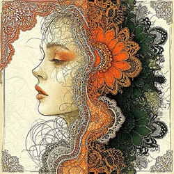 Пазл: Кружева